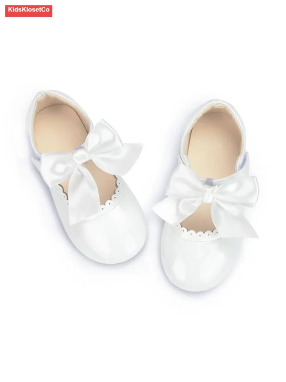 Toddler Girls Mary Jane Flats Dress Shoes PU Leather Breathable Cushioned